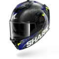 Prilba SHARK SPARTAN GT PRO Carbon Speed-Vib antracitovo modrá DAB