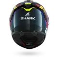 Prilba SHARK SPARTAN GT PRO Carbon Speed-Vib modro červená DBR