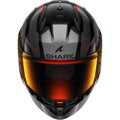 Prilba SHARK D-Skwal 3 Sizler čierno sivo červená KAR