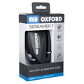 OXFORD Screamer XA7 zámok na kotúč s alarmom čierny