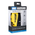 OXFORD Screamer XA7 zámok na kotúč s alarmom žltý