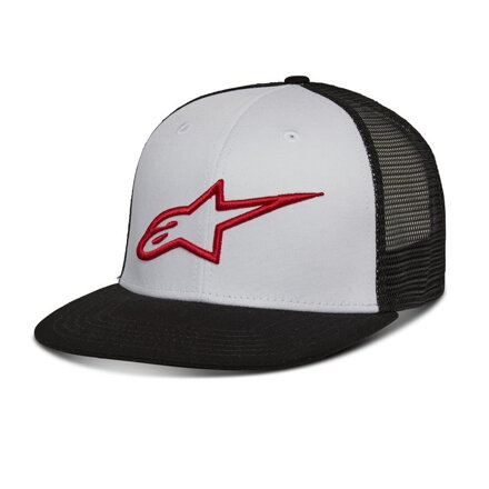Šiltovka ALPINESTARS Corp Trucker bielo čierna