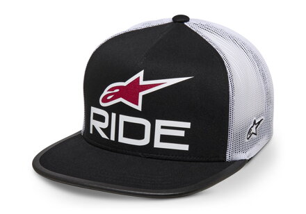 Šiltovka ALPINESTARS Ride 4.0 Trucker čierno bielo červená