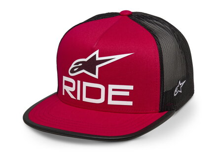 Šiltovka ALPINESTARS Ride 4.0 Trucker červeno čierno biela