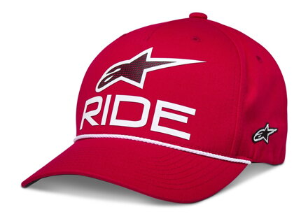 Šiltovka ALPINESTARS Ride Comp červeno bielo čierna