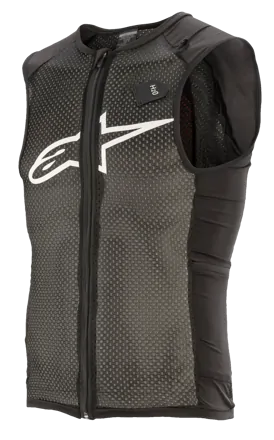 Vesta s chráničom chrbta ALPINESTARS Paragon Plus čierno biela