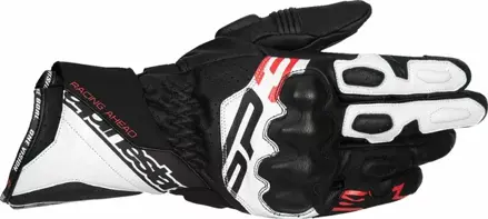 Rukavice ALPINESTARS SP-3 čierno bielo červené fluo 