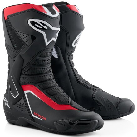 Čižmy ALPINESTARS SMX-6 V3 HONDA čierno červeno biele