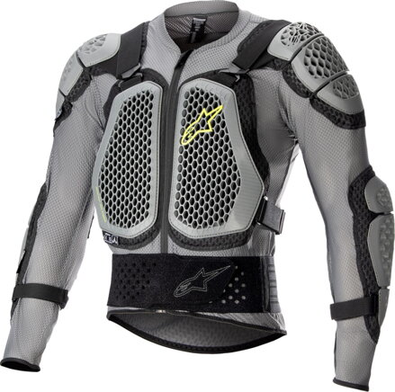 Celotelový chránič ALPINESTARS Bionic Action V2 čierno sivo žltý fluo 