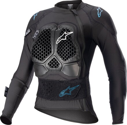 Celotelový chránič ALPINESTARS Stella Bionic Action V2 čierno tyrkysový 