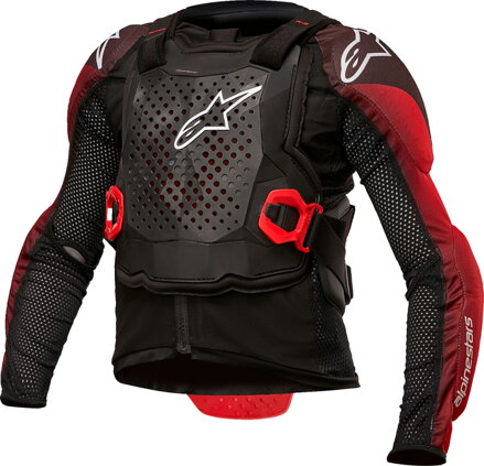 Detský celotelový chránič ALPINESTARS Bionic Tech čierno bielo červený