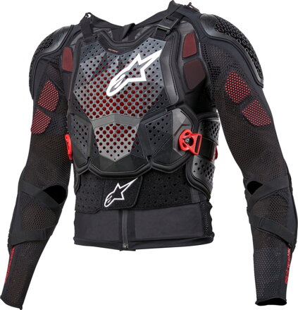 Celotelový chránič ALPINESTARS Bionic Tech V3 čierno bielo červený