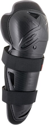 Kolenné chrániče ALPINESTARS Bionic Action čierno červené 