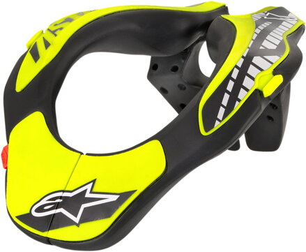 Detský chránič krku ALPINESTARS čierno žltý