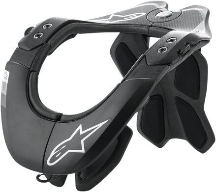 Detský chránič krku ALPINESTARS Bionic Tech 2 čierno sivý