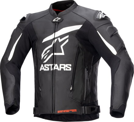 Kožená bunda ALPINESTARS GP Plus V4 čierno biela