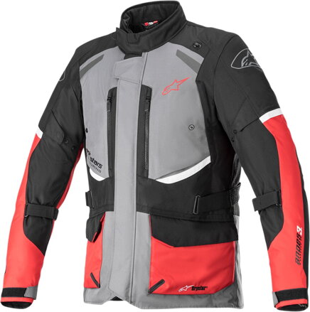 Bunda ALPINESTARS Andes V3 Drystar sivo čierno červená