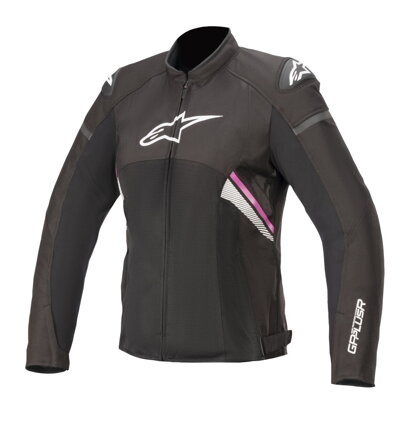 Bunda ALPINESTARS Stella T-GP Plus R V3 Air čierno bielo ružová