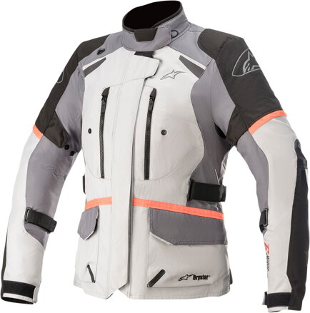 Dámska bunda ALPINESTARS STELLA ANDES V3 DRYSTAR® bielo čierno sivá