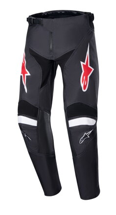 Nohavice ALPINESTARS Racer Lucent čierno biele detské 