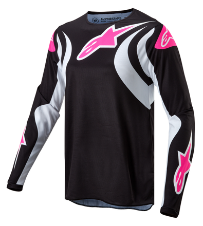 Dres ALPINESTARS Stella Fluid čierno biely