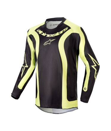 Dres ALPINESTARS Racer Lurv čierno žltý detský 