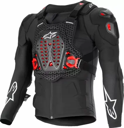 Celotelový chránič ALPINESTARS Bionic XTR Plasma čierno červeno biely 