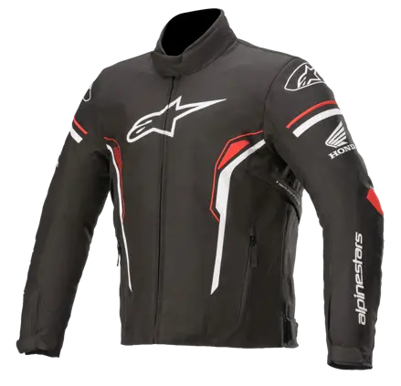 Bunda ALPINESTARS HONDA T-SP 1 WP čierno bielo červená 