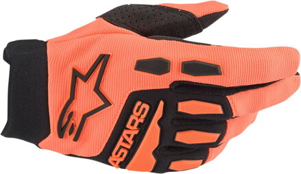 Rukavice ALPINESTARS Full Bore oranžovo čierne