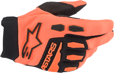 Rukavice ALPINESTARS Full Bore oranžovo čierne detské 