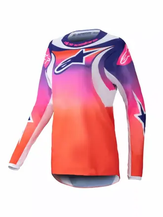 Dres ALPINESTARS Stella Fluid Wurx multi biely