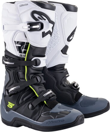 Čižmy ALPINESTARS Tech 5 čierno sivo biele