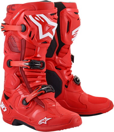 Čižmy ALPINESTARS Tech 10 červené