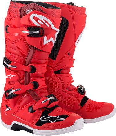 Čižmy ALPINESTARS Tech 7 červené