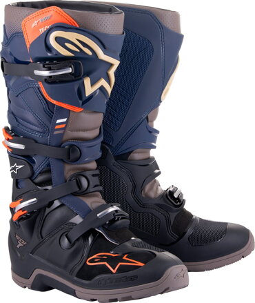 Čižmy ALPINESTARS Tech 7 Enduro Drystar modro sivé