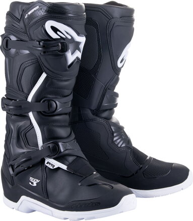 Čižmy ALPINESTARS Tech 3 Enduro WP čierno biele