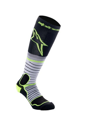 Ponožky ALPINESTARS MX Pro čierno sivo žlté