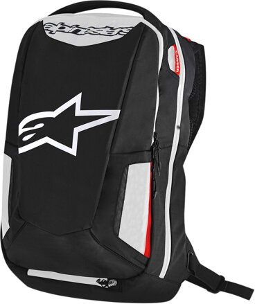 Ruksak ALPINESTARS City Hunter čierno bielo červený