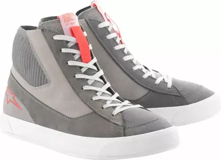 Topánky ALPINESTARS Stated sivo červeno biele  