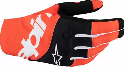 Rukavice ALPINESTARS Techstar čierno oranžové 
