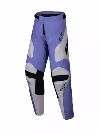 Nohavice ALPINESTARS Racer Veil fialovo čierne detské 