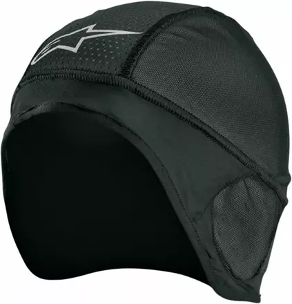 Čiapka pod prilbu ALPINESTARS Skull čierna 