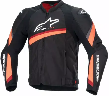 Bunda ALPINESTARS T-GPR V4 čierno červená fluo 