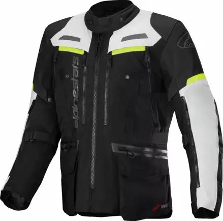 Bunda ALPINESTARS Stella Bogota Pro Drystar čierno sivo žltá fluo  