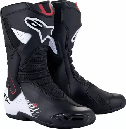 Čižmy ALPINESTARS SMX-6 V3 čierno bielo červené graphic
