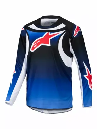 Dres ALPINESTARS Racer Wurx modro čierny detský 