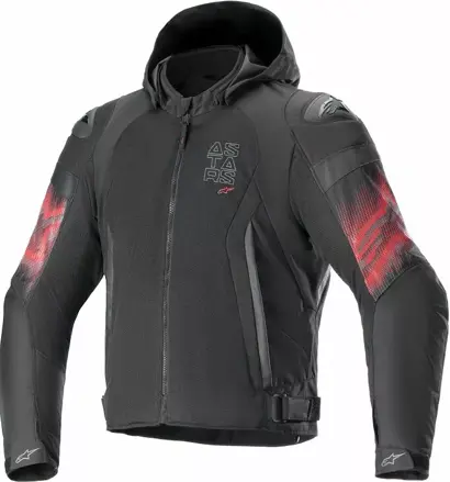 Bunda ALPINESTARS Zaca Air Venom čierno červené  