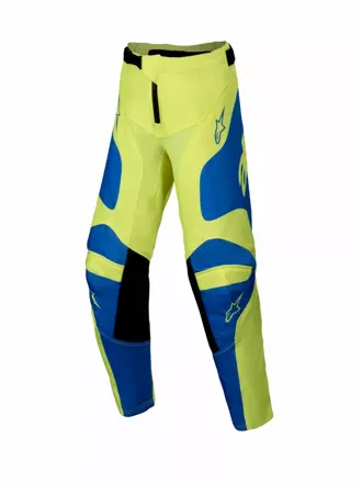 Nohavice ALPINESTARS Racer Veil žlto modré detské 