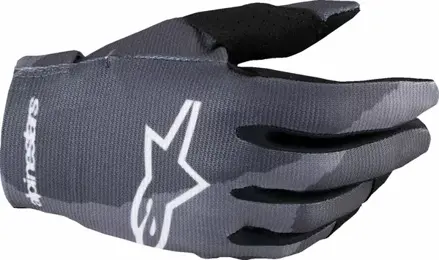 Rukavice ALPINESTARS Radar tmavé camo detské 
