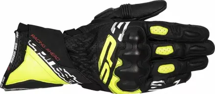 Rukavice ALPINESTARS SP-3 čierno bielo žlté fluo  